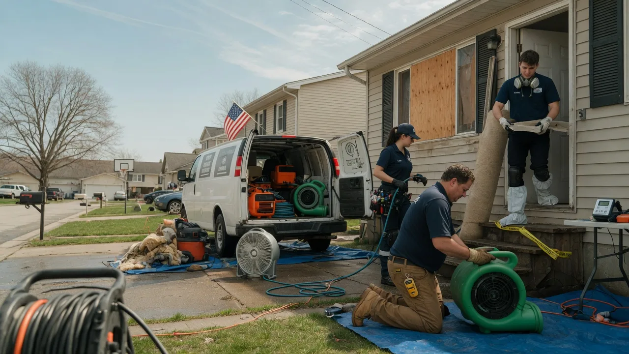 Water Damage Restoration in Petrolia, PA near me